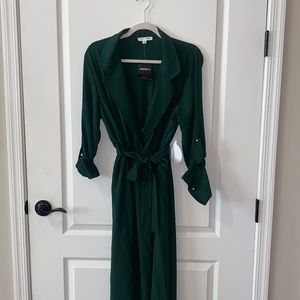 Casual Hunter green dress